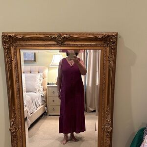 J. Jill Deep Purple Maxi Dress